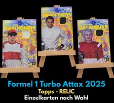 Topps Turbo Attax 2025 -- F1® Legend RELIC Karten nach Wahl - Formula 1