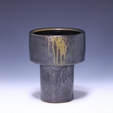 Signierte Studiokeramikvase