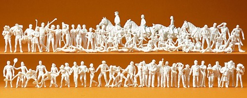Preiser figuren unbemalt 87 - preiser,