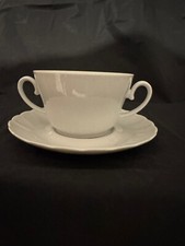 Suppentasse mit Untertasse von Winterling , Porzellan, Kirchenlamitz Bavaria