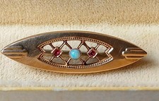 Jugendstil brosche 333 - ,