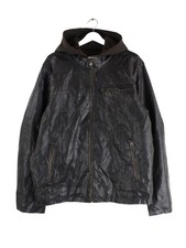 Levi's 00s Leder Jacke Schwarz XL Herren