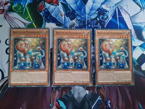 3x regulus das - yu-gi-oh,