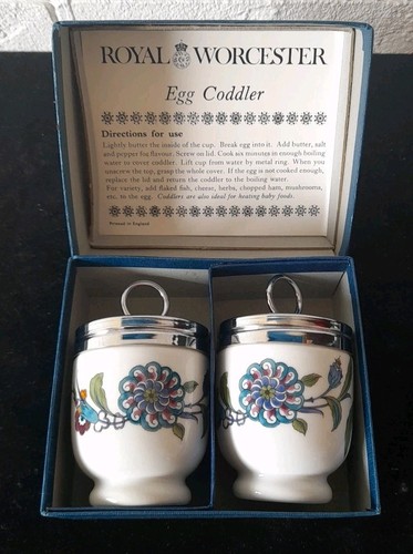 Royal worcester egg coddler - egg,