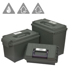 US Munitionskiste Kunststoff Oliv Transportkiste Abschließbar Aufbewahrungsbox