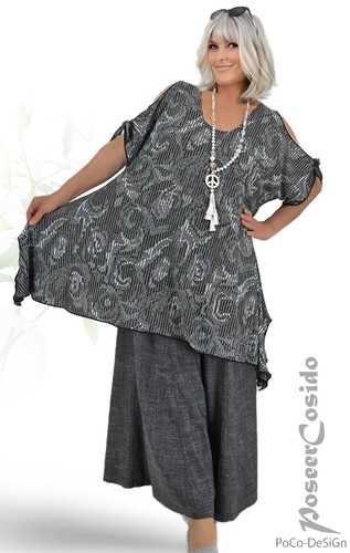 Lagenlook tunika long shirt - lagenlook,