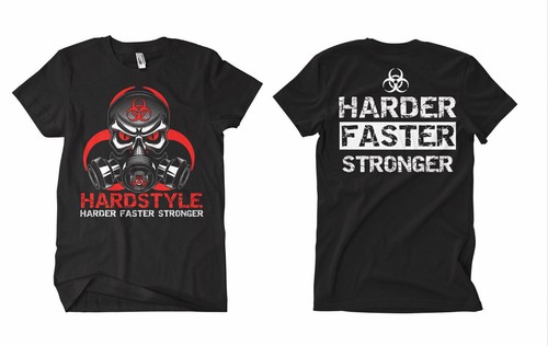 Hardstyle shirt schwarz rtc - t-shirt,
