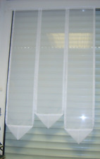 Türgardinen B  60cm Scheibengardine L. 150,140,150cm  Gardine Balkontür Terrasse