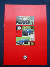 PROSPEKT BMW Alpina Ersatzteile für 3er E36  A4 12S 11/2000 378