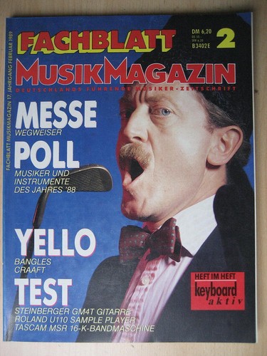 Fachblatt musik magazin 1989 - musik, #