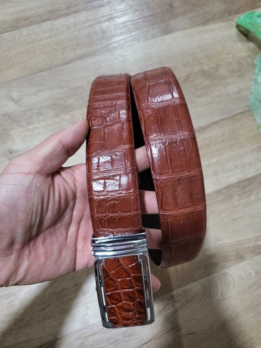 Gürtel aus krokodilleder - „gürtel,