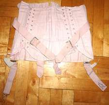 Mieder Hüfthalter Korsett Strapsmieder Hüftgürtel Gr. 90 vintage 1940/50er J. /