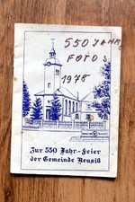 Neusiß, Martinroda, Plaue, Zur 550 Jahr-Feier der Gemeinde Neusiß, Heft