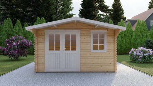 Gartenhaus holz 4x4m - holz,
