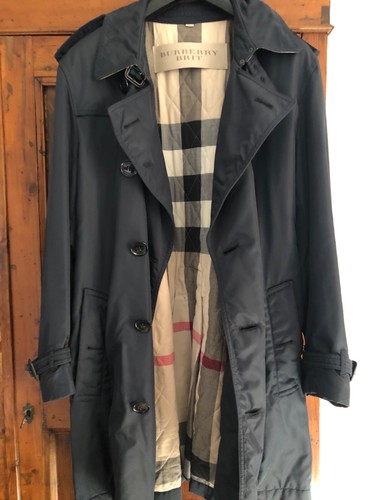 Burberry trench herren navy - herren,