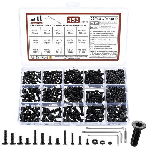 450 stk m5 torx - 450,