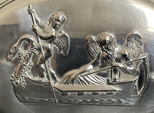 Silber schatulle klassizismus - schatulle,