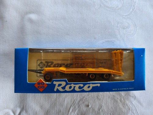 Roco miniatur achs - achs, tieflader