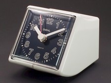 DIEHL resonic alter Wecker weiß 1975 960-5002 Vintage Retro Uhr NOS; K85 940