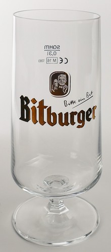 Bitburger pils glas bitte ein - pils,