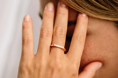 Liwia goldring mit baguette - liwia,