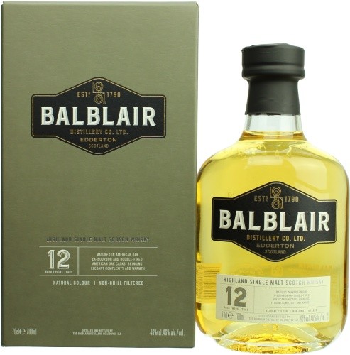 Balblair jahre 0 - jahre, 0,7l