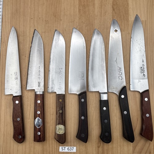Stark beschädigtes messerset - stark,