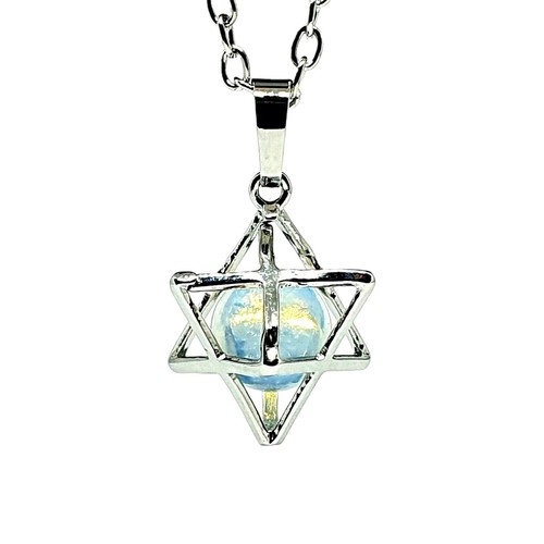 Merkaba anhänger halskette - merkaba,