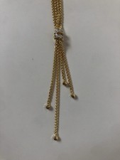 Kette Vergoldet 18 Ct mit drei