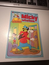 MICKY VISION #4 1982  MIT AUFKLEBER MIT CAVAZZANO & KAY WRIGHT