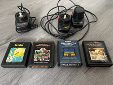 Atari 2600 4 xSpiele- 2er Paddle - 1er Paddle