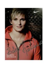 Barbora Spotakova (CZE) - Olympiasiegerin Speerwurf - Original signierte Autogra
