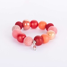 Bollywood Perlenarmband "Red