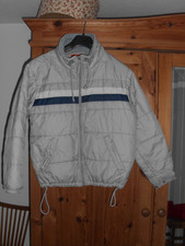 Winterjacke Fishbone Gr. S - grau