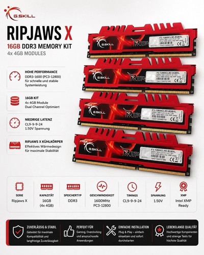 Skill ddr3 arbeitsspeicher - g.skill,