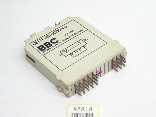 Bbc brown boveri ghr4310000v0 - bbc,