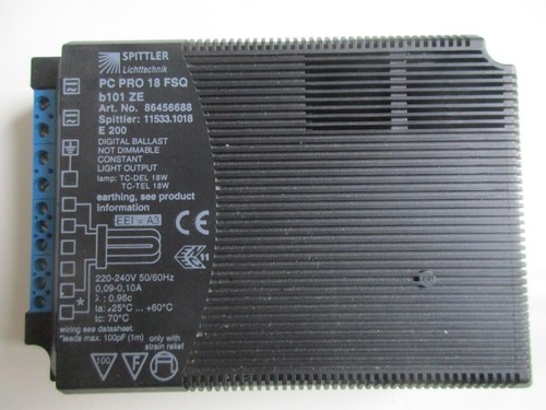 Evg 1x18w pro - 1x18w, fsq