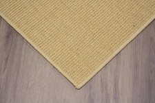 Sisal Teppich umkettelt natur