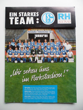 Schalke 04 Kalender 1991 Parkstadion "Wir auf Schalke"