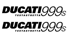 2 x Ducati Testastretta 999s Aufkleber • 219x33mm • viele Farben • Sticker