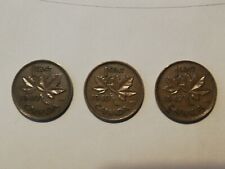 3 x 1 Cent Canada / Kanada