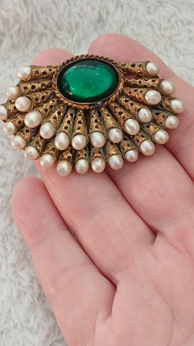 Antike dress clips brosche - dress, brosche.