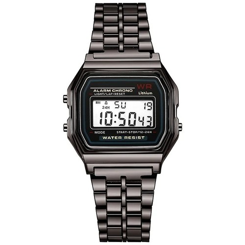 Digitale 24h lcd metall - digitale,
