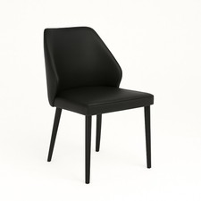 Gastro Stuhl | Sidney | Kunstleder Schwarz