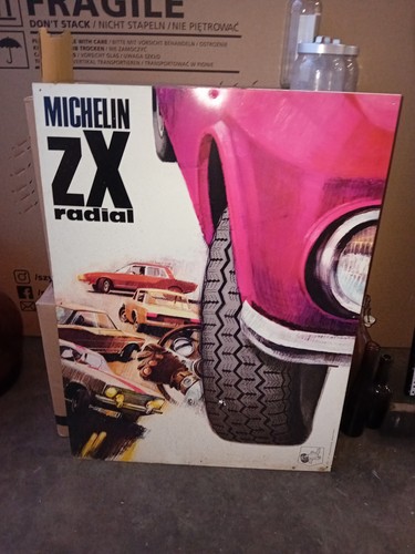 Michelin blechschild 60x80 - michelin,