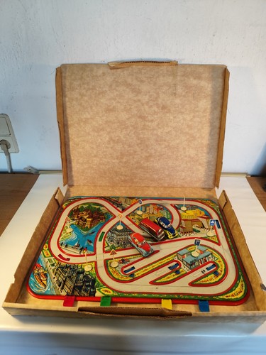 Verkehrsspiel blechspielzeug - verkehrsspiel,