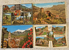 4x Ansichtskarten Meran Tirol
