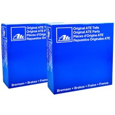 2x ATE 24.0111-0173.2 Bremsscheiben 300mm Hinten für RENAULT TWINGO III TWIZY