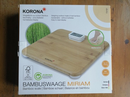 Korona bambuswaage miriam - bambuswaage,