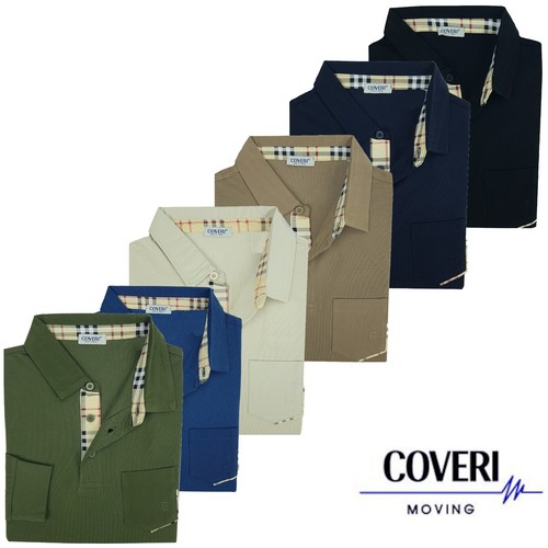 Herren poloshirt langarm 100 - herren, 100%